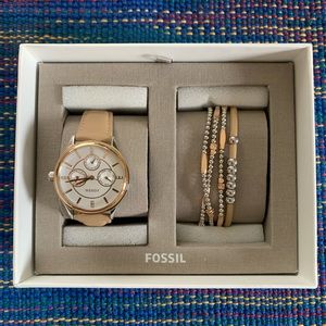 Fossil Watch Bracelet Combo